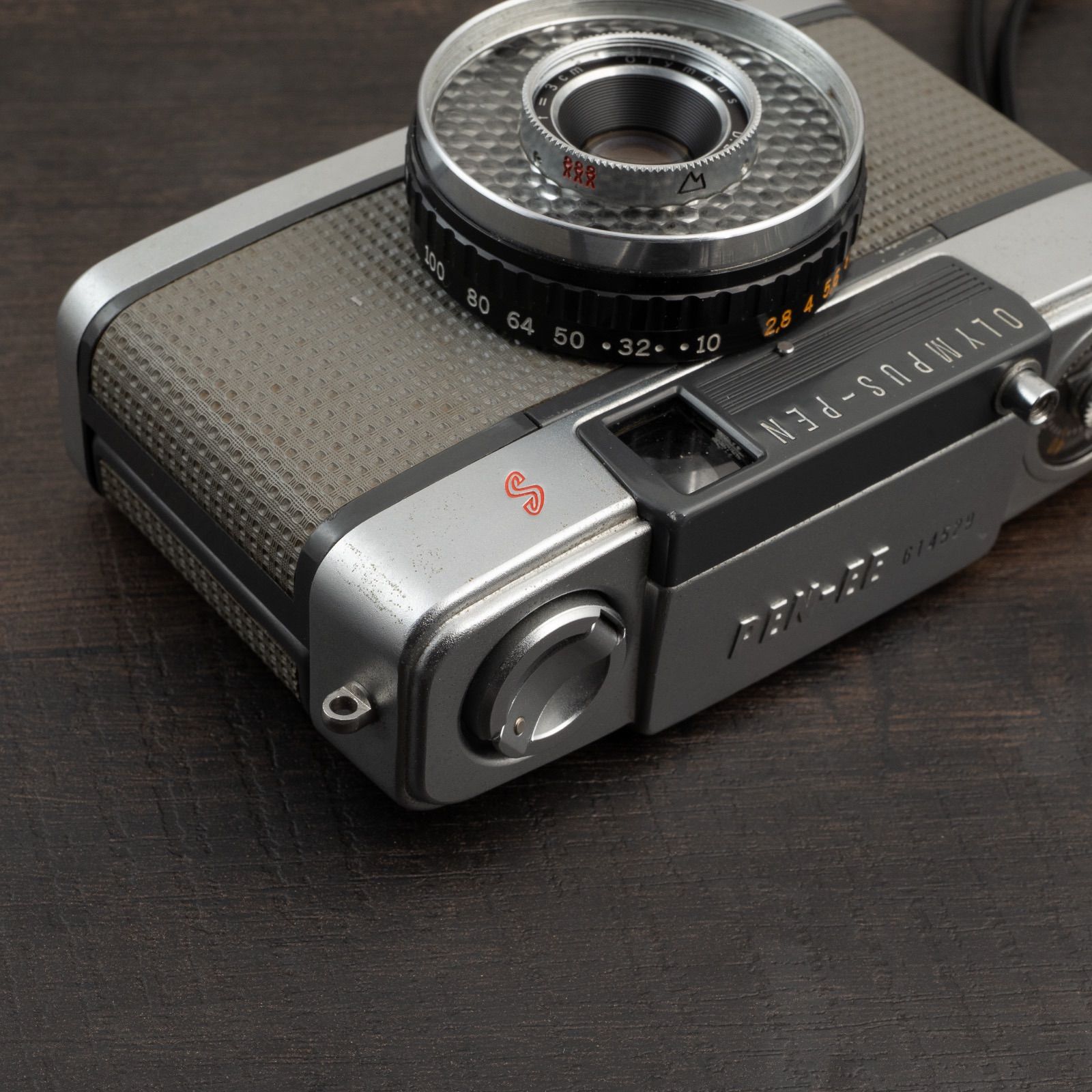 整備・清掃済】OLYMPUS PEN EE 赤ベロOK！すぐ使えるハーフカメラ