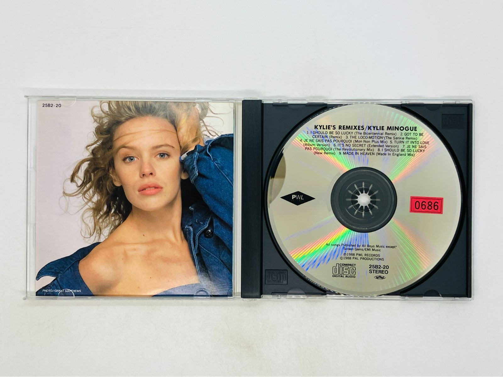 CD レンタル品 カイリー・ミノーグ / カイリーズ・リミクスィーズ