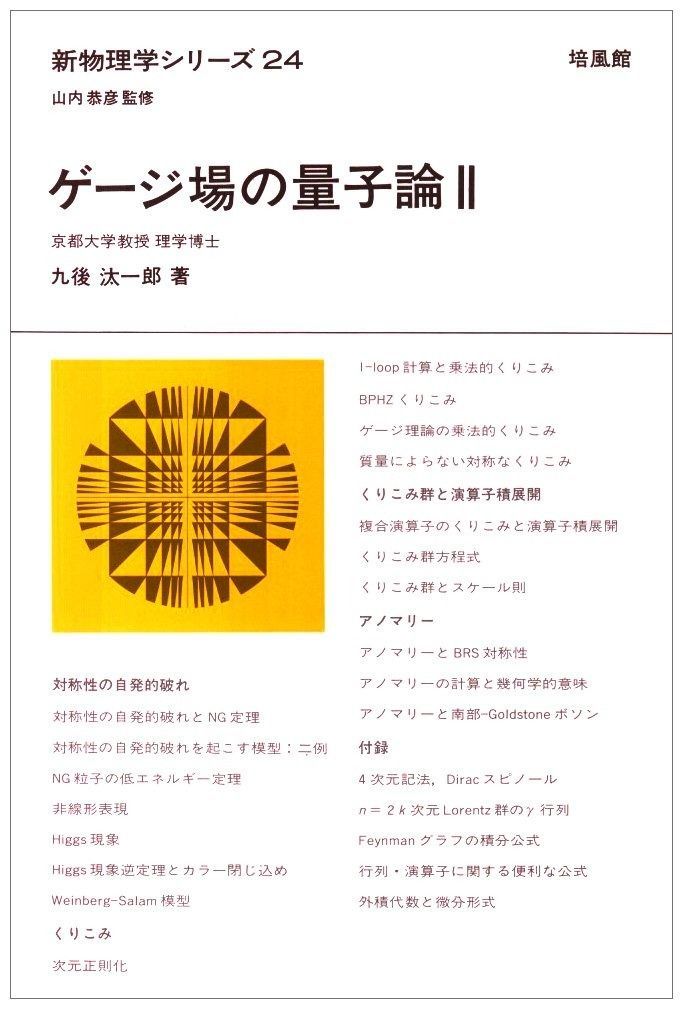ゲージ場の量子論 (2) (新物理学シリーズ 24)