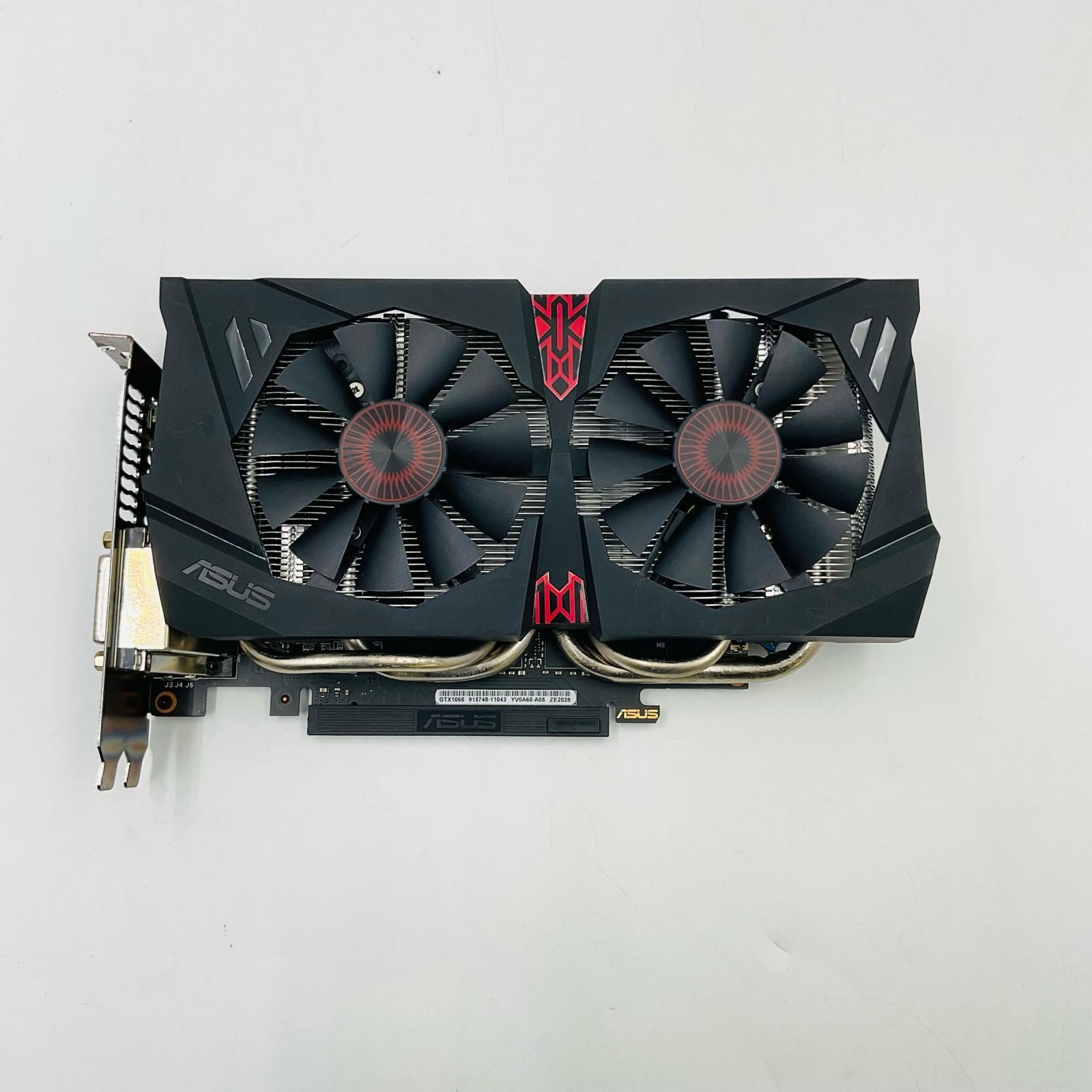 ASUS GeForce GTX 1060 STRIX-GTX1060-DC2O6G 動作未確認 - メルカリ