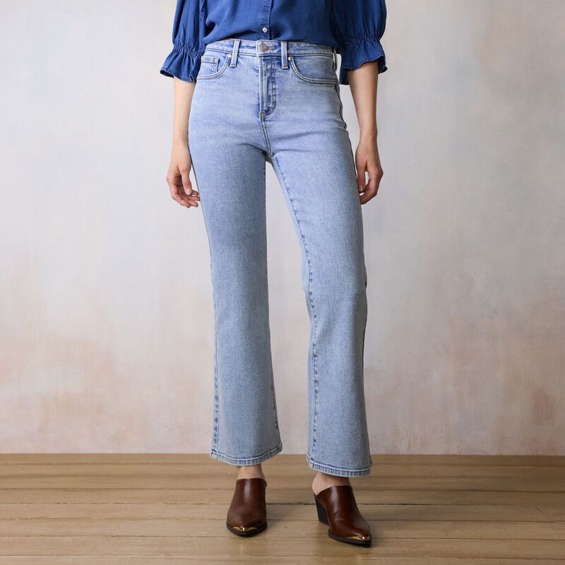 LC Lauren Conrad レディース ボトムス デニムパンツ ジーンズ Womens LC Lauren Conrad Curvy Super High Rise Flare Jeans Li
