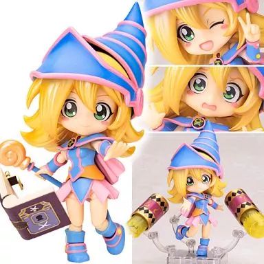 中古】フィギュア キューポッシュ ブラック・マジシャン・ガール(Ver