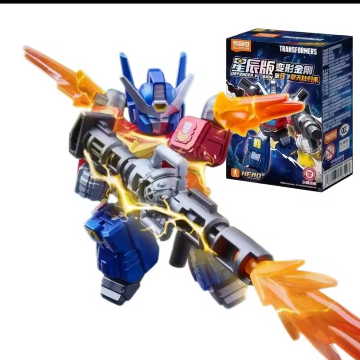 即納】2体セット 1/144の確率 Blokees トランスフォーマー スター