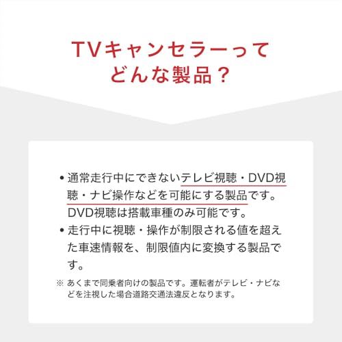 K◇メルセデス ベンツ テレビキャンセラー テレビキット MBUX用 E2TV