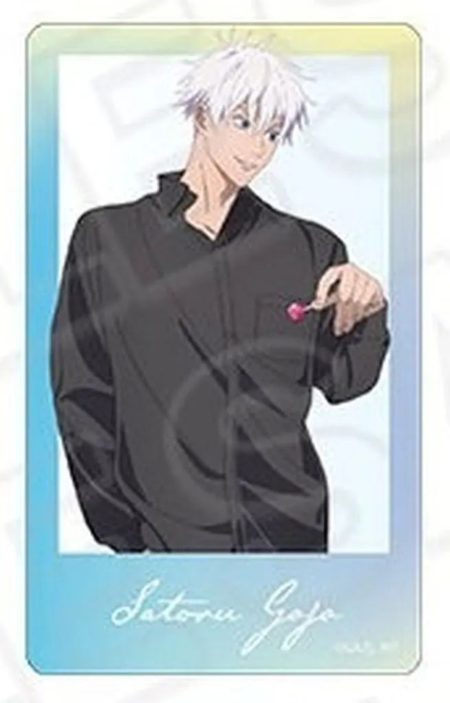 中古】キャラカード 五条悟(枠あり) 「アニメ 呪術廻戦 5周年 in