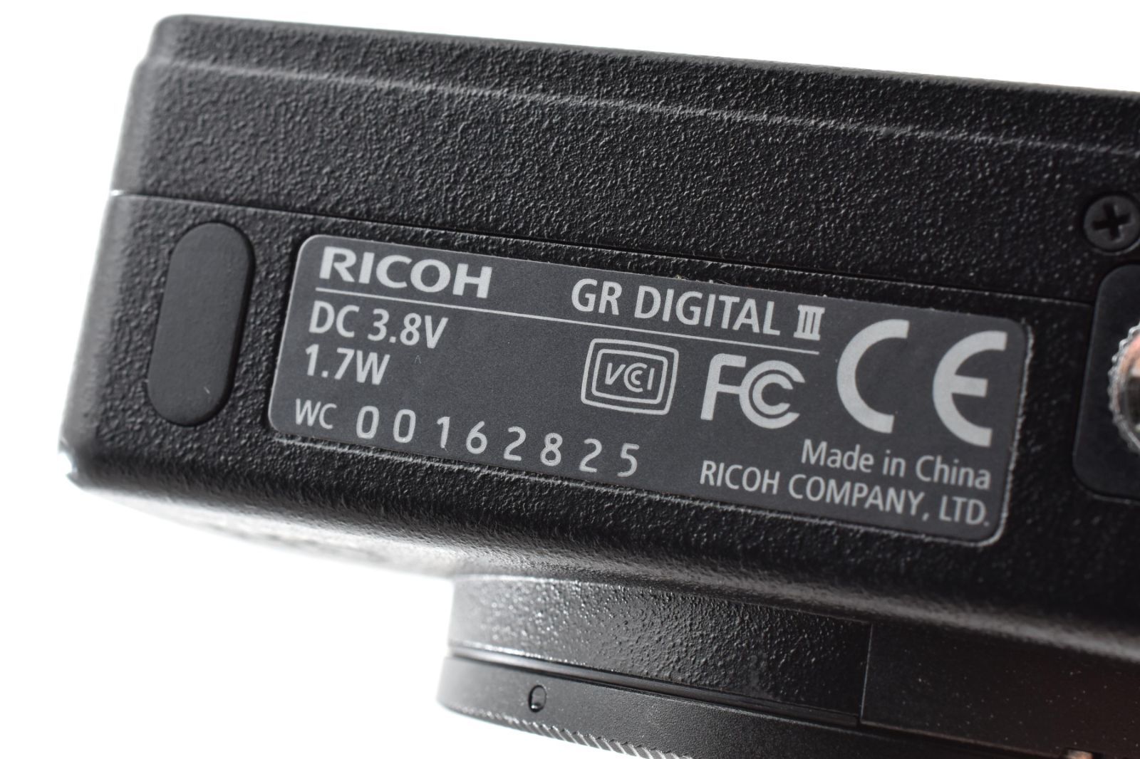 ☆美品☆ 《ショット数 2208回》 リコー RICOH GR DIGITAL III #3014