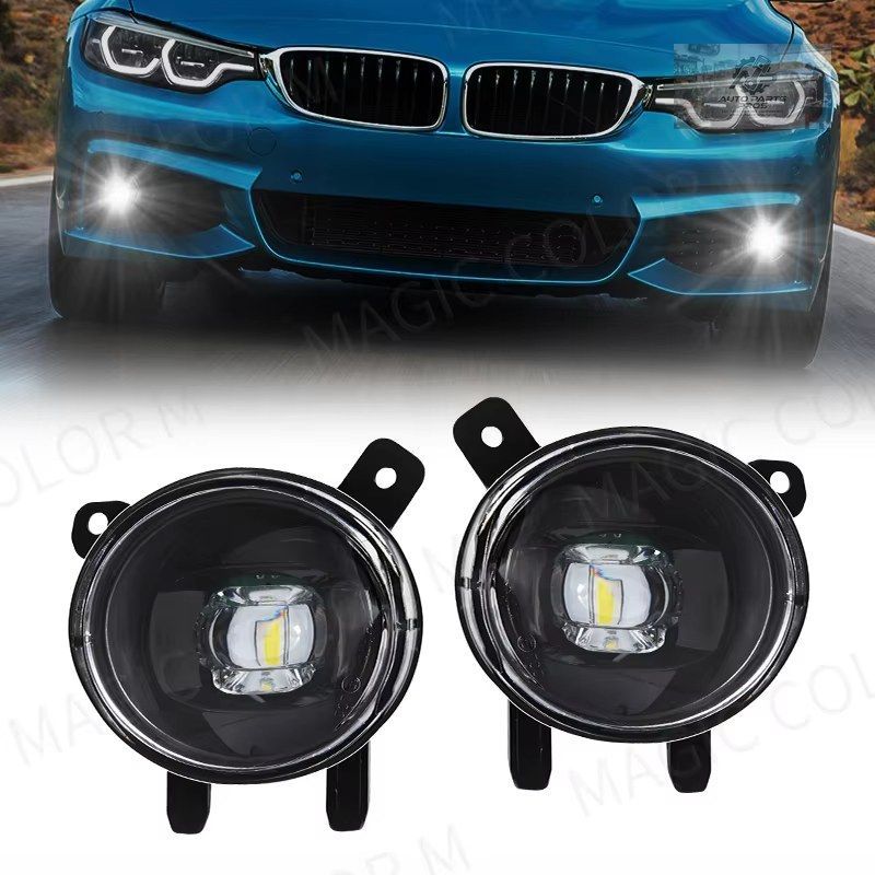 BMW F20 F21 F22 F23 F45 F46 F30 F31 F34 F35 LEDフォグランプ ヘッドライト フロントドライビングランプ 防水 12V