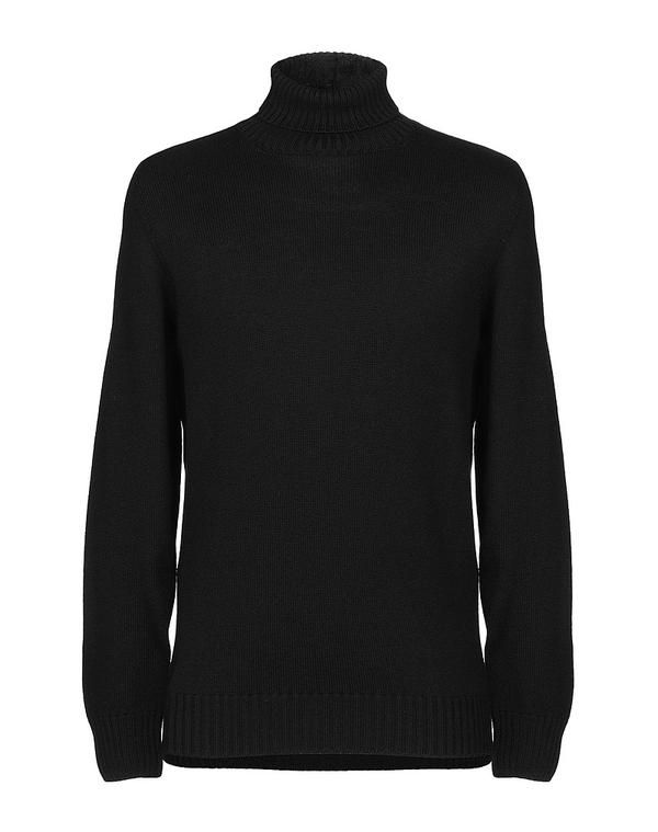 ドルモア メンズ アウター ニット・セータートルネック DRUMOHR Black ブラック 27,820円