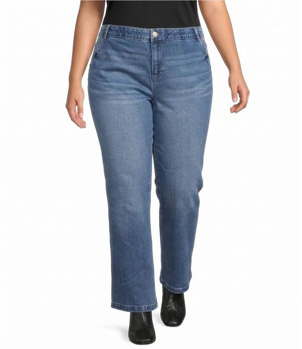ウエストバウンド レディース ボトムス カジュアルパンツ プラスサイズ Westbound Plusize High Rise Column Leg Pants Daria 17,985円