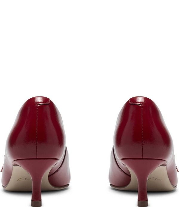 クラークス レディース シューズ ヒール レザー Clarksignature Zarey