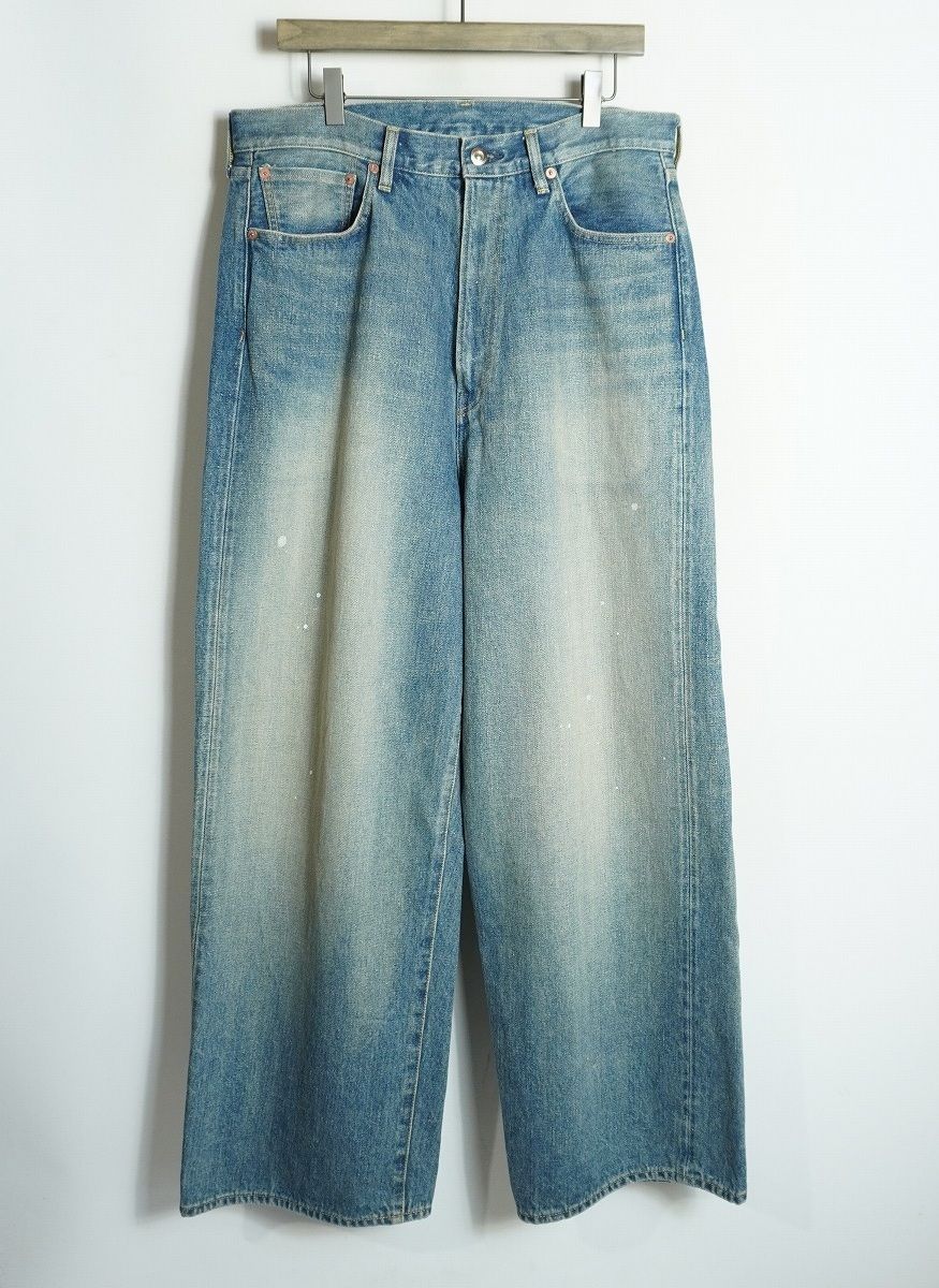 美品 26SS YOKO SAKAMOTO ヨーコサカモト 5POCKET BAGGY PANTS 加工
