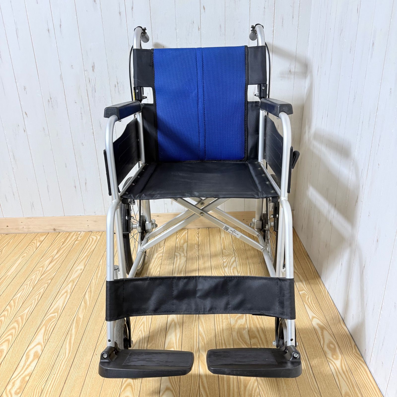 美品/ノーパンクタイヤ】MiKi ミキ 介助式車椅子 BAL-2 アルミ製