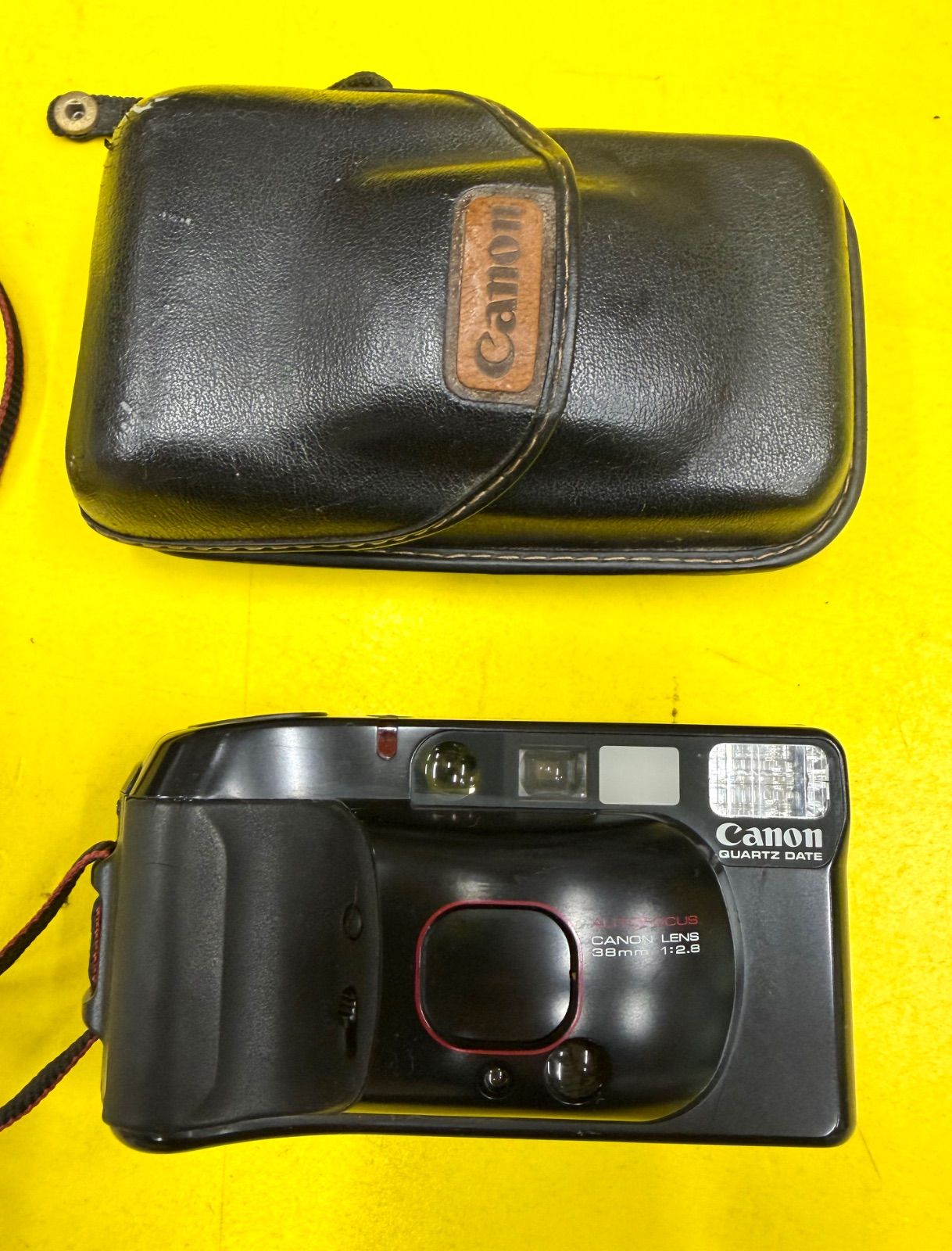 Canon キャノン QUARTZ DATE フィルムカメラ Canon Lens 38mm F2.8