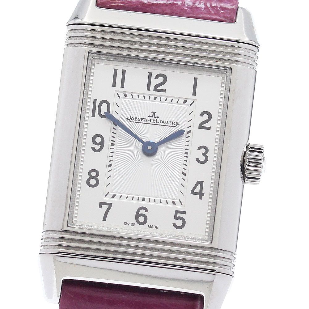 ジャガー・ルクルト JAEGER-LECOULTRE 211.8.47/Q2618430 レベルソ クラシック スモール クォーツ レディース 良品 保証書付き_977131 355,860円
