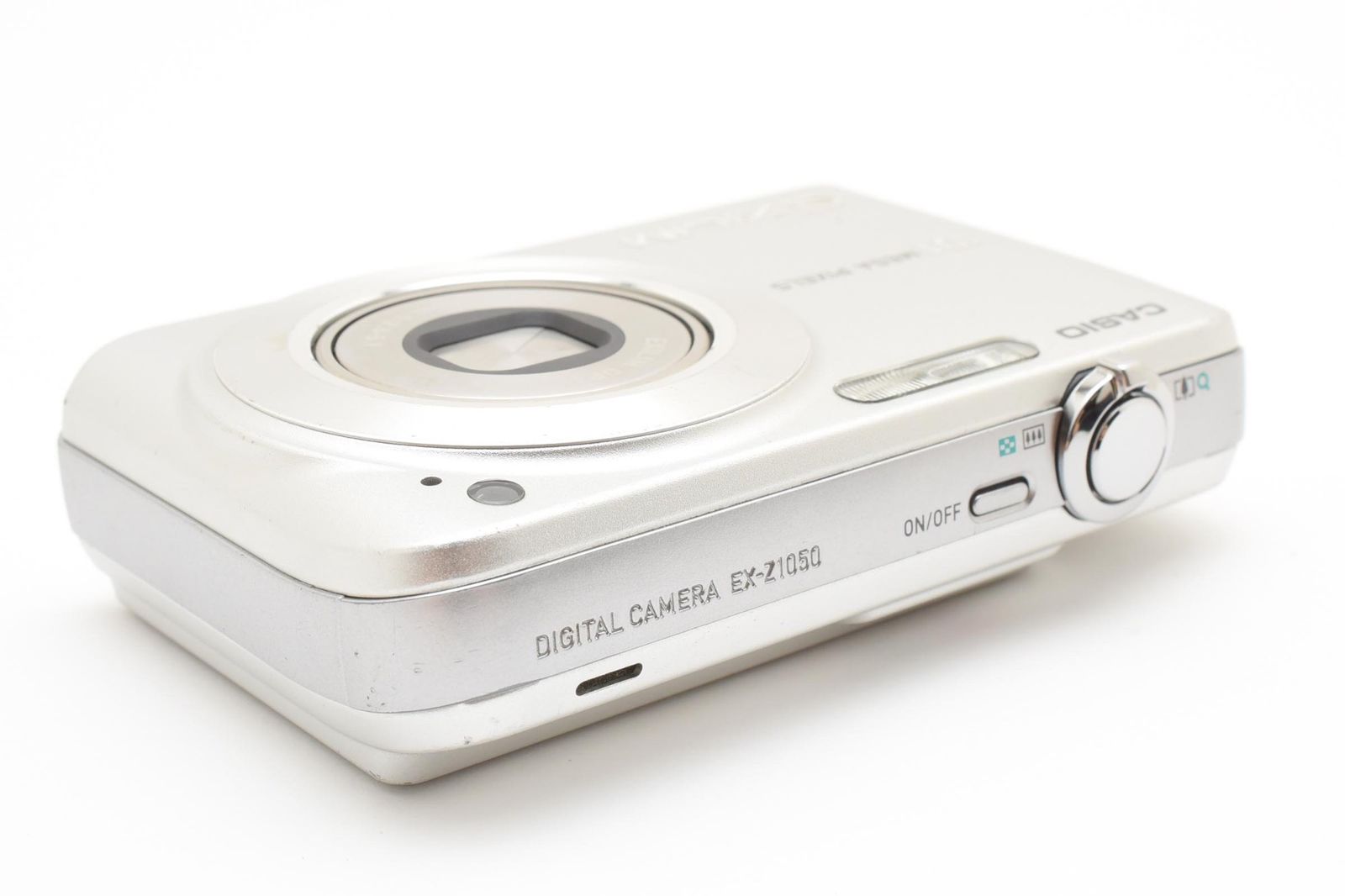 実用光学美品 CASIO カシオ EXILIM EX-Z1050 シルバー コンパクト