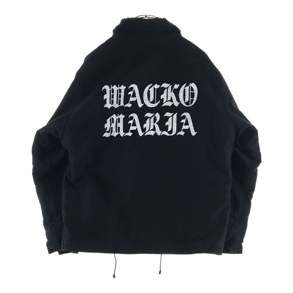 WACKO MARIA (ワコマリア) 22AW N-1 DECK JACKET ロゴプリント デッキ