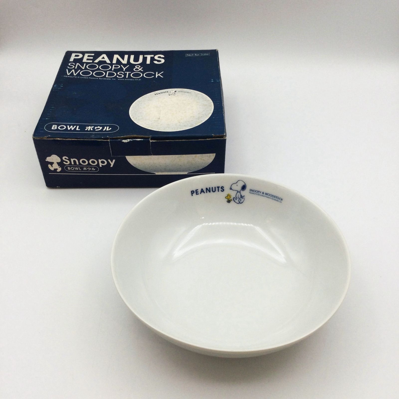 未使用品】PEANUTS スヌーピー 食器 5点セット 平皿 ボウル #i00432