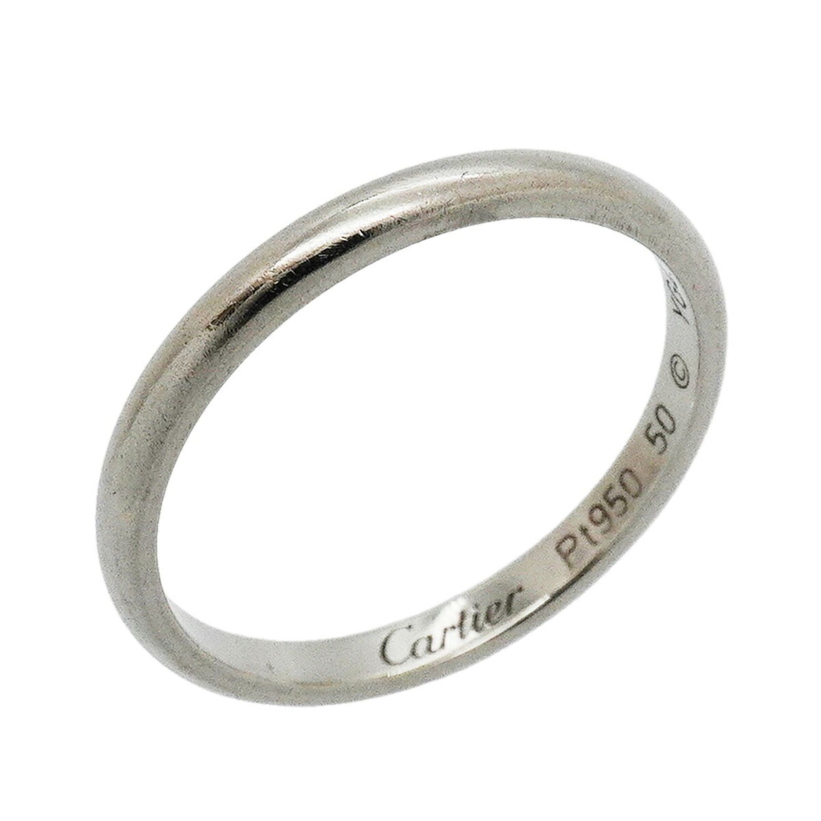 カルティエ(Cartier) カルティエ リング ウェディング Pt950 プラチナ