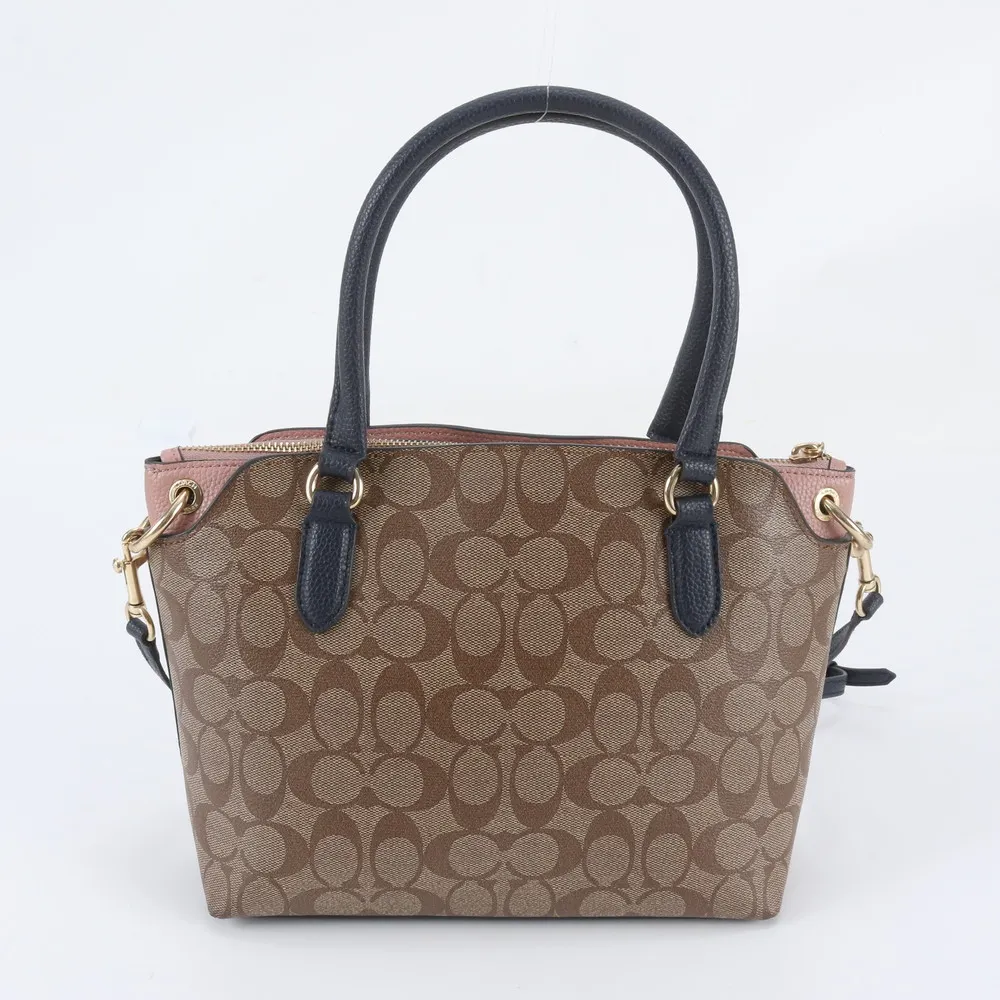 美品 コーチ シグネチャー 2318 レザー 2WAY ショルダーバッグ 斜め 