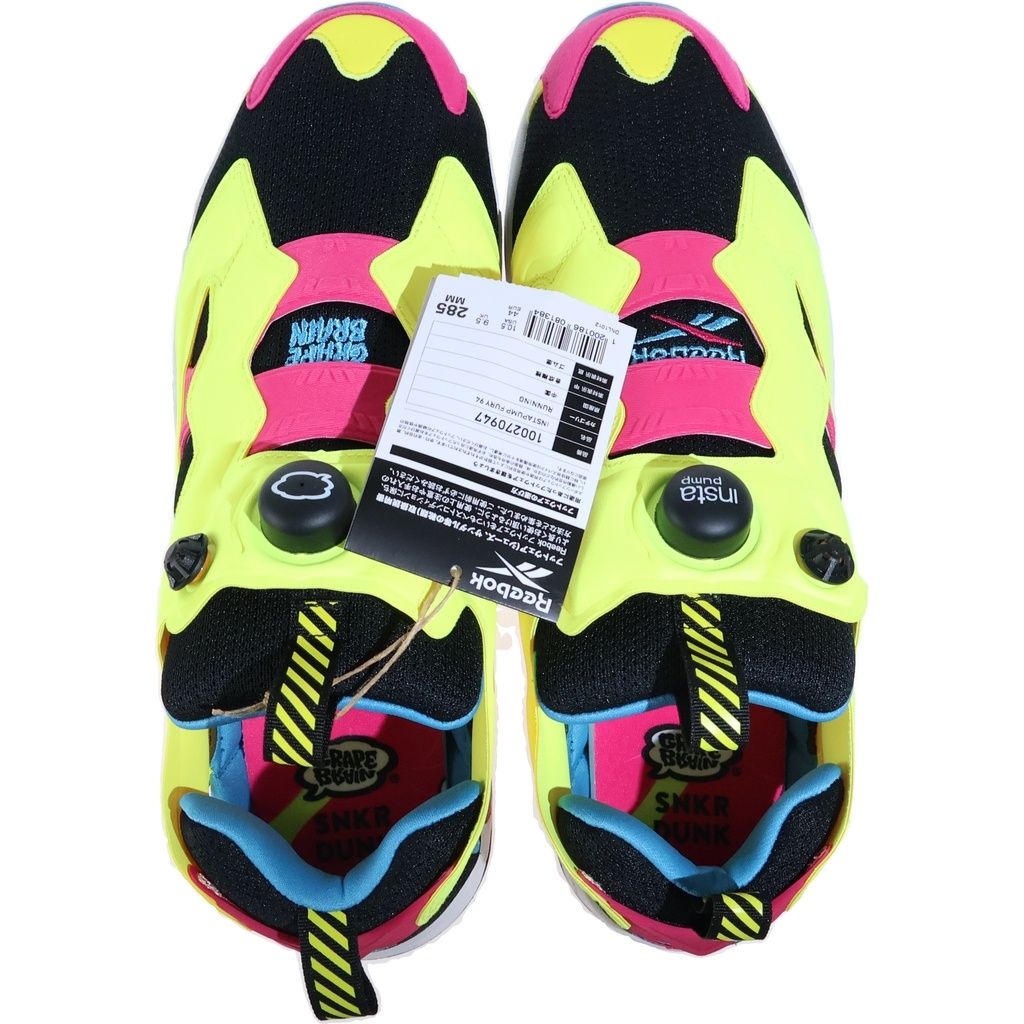 Reebok (リーボック) ×GRAPE BRAIN xSNKRDUNK INSTAPUMP FURY にぎる
