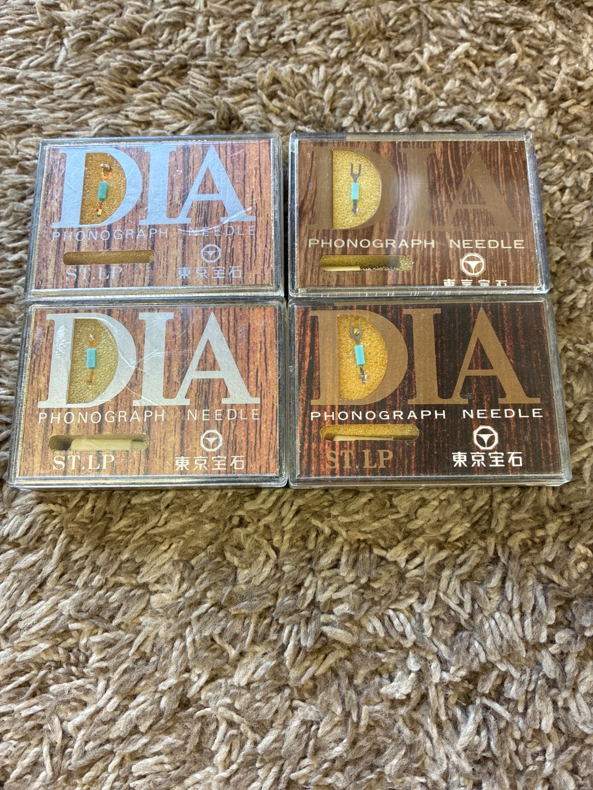 未使用品 東京宝石 DIA PHONOGRAPH NEEDLE ST.LP レコード針 10個