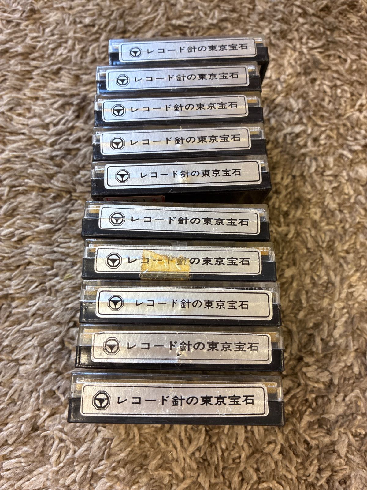 未使用品 東京宝石 DIA PHONOGRAPH NEEDLE ST.LP レコード針 10個