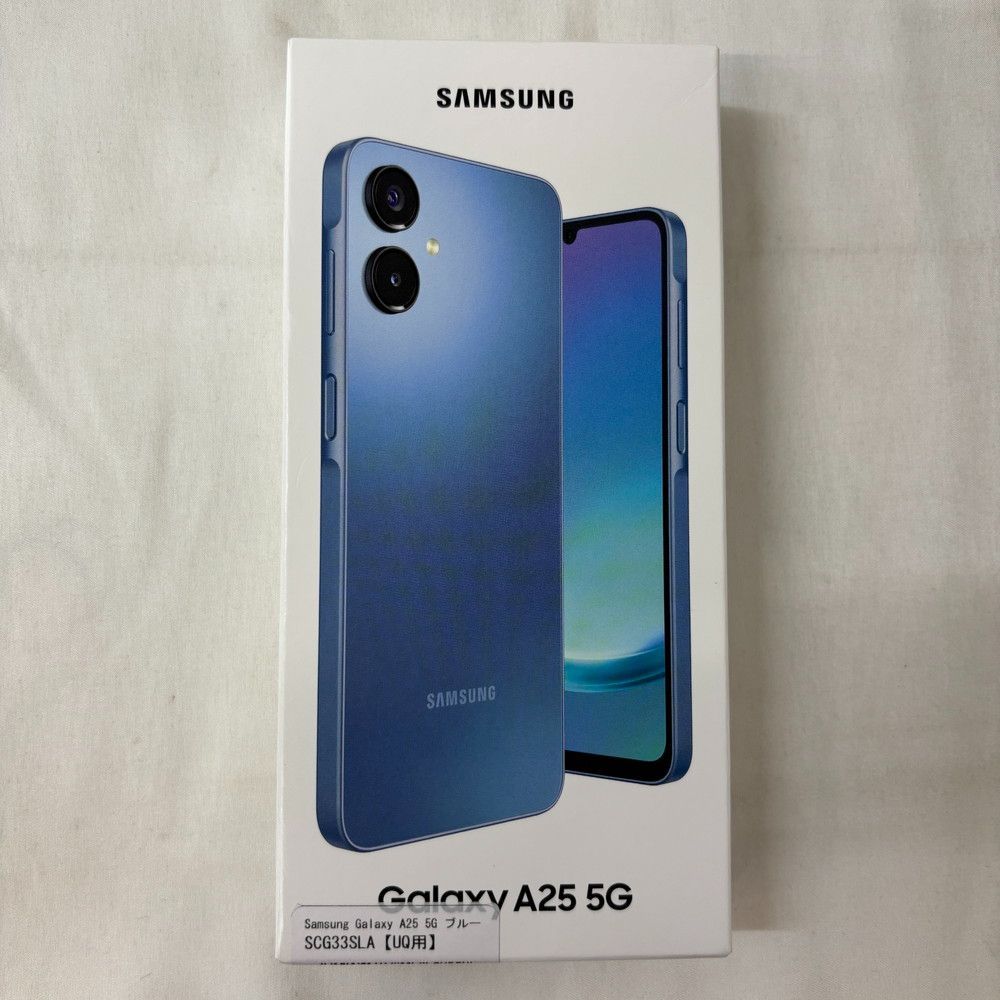 SAMSUNG Galaxy A25 5G 64GB ブルー 新品 - メルカリ