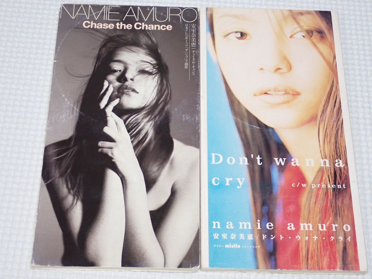 CD☆安室奈美恵 Don't wanna cry/present 8cm (おまけ Chase the