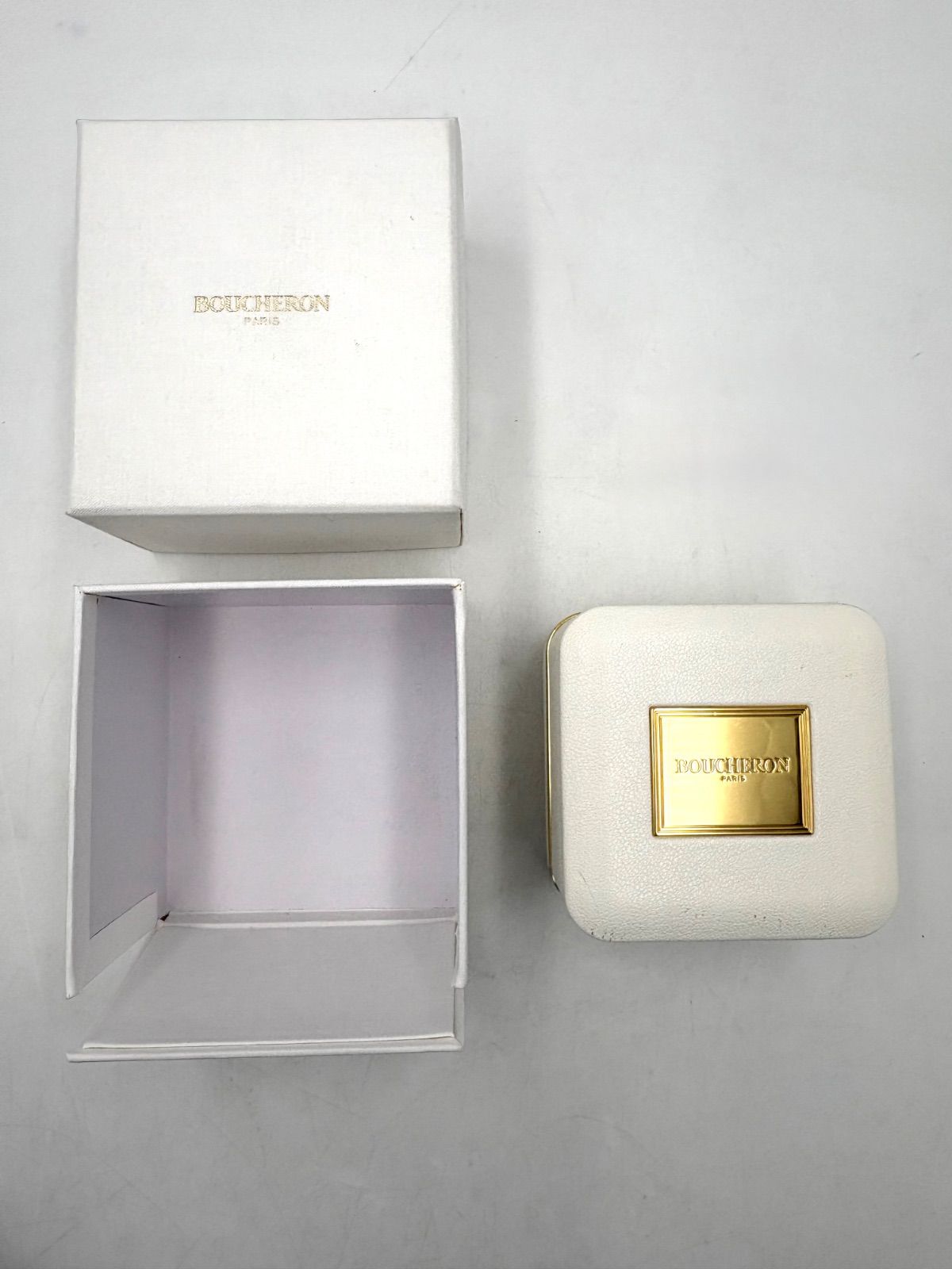 BOUCHERON ブシュロン リングケース ジュエリーボックス 空箱 - メルカリ