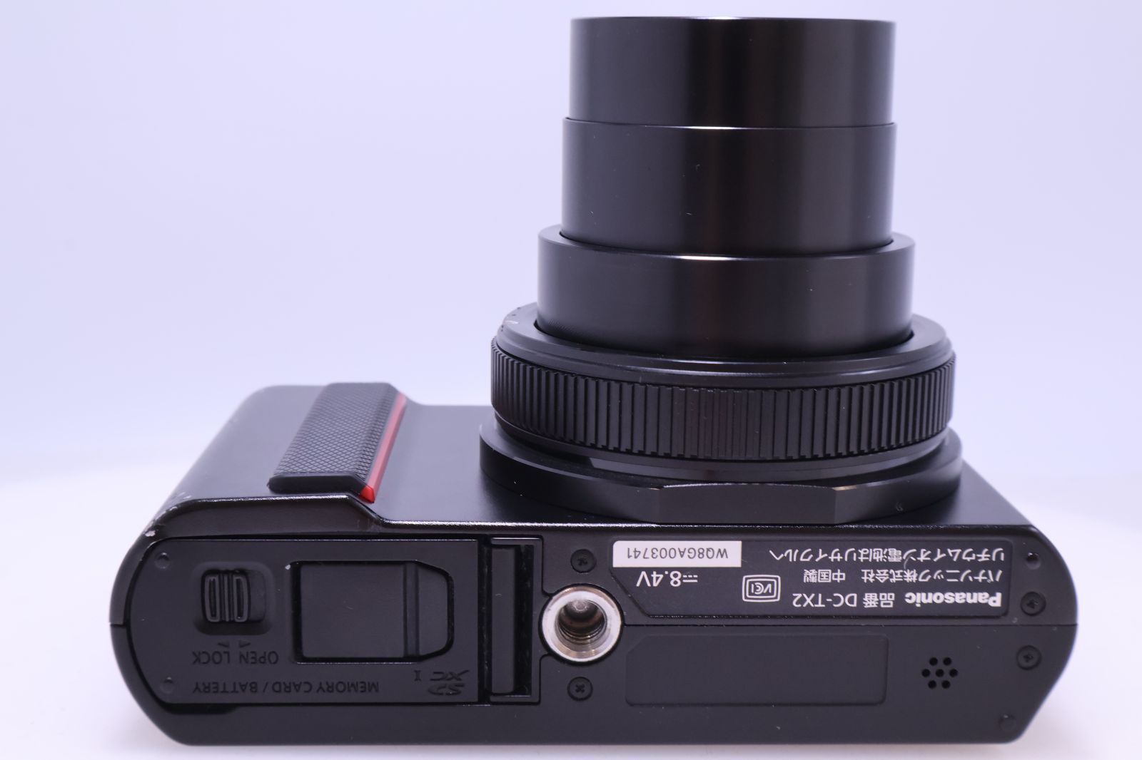 良品】Panasonic LUMIX TX2 光学15倍 ブラック DC-TX2-Kコンパクト
