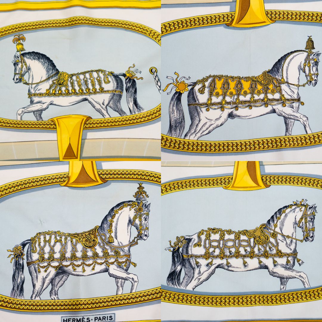 HERMES エルメス カレ 90 GRAND APPARAT グランアパラ グラン アパラ