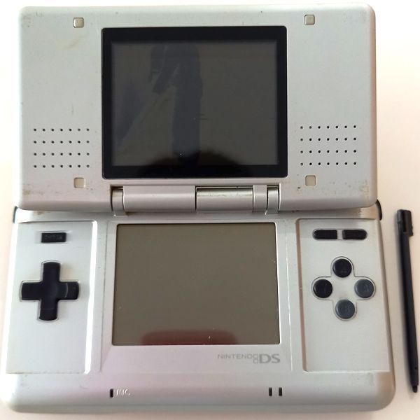 通電不可・当時物カバー付】初代ニンテンドーDS 本体 シルバー（NTR