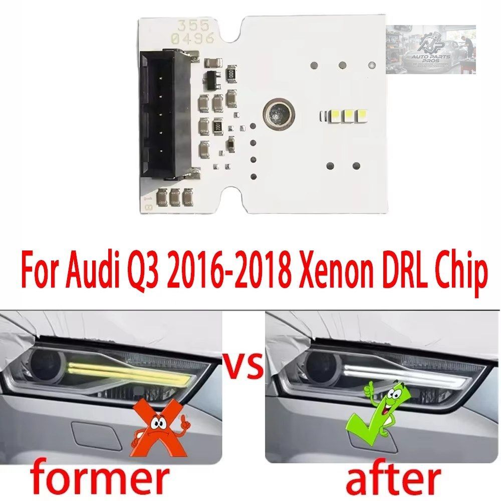 ホワイトライト アウディ Q3 2015-2018 キセノン カー DRL デイタイムランニング回路基板 光源チップボード 8U0941475B 8U0941475C 10,271円