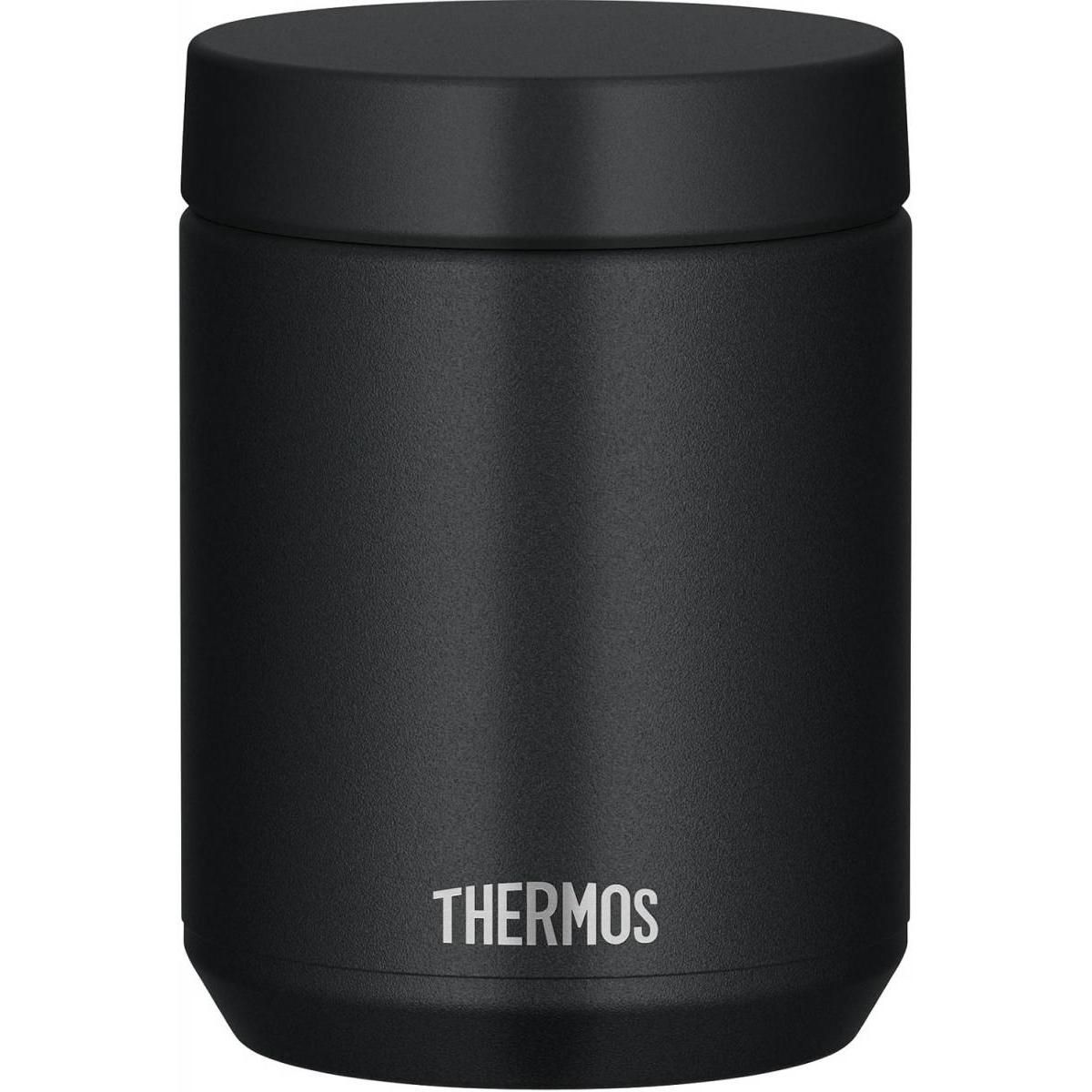 在庫有】サーモス 真空断熱スープジャー 500ml ブラック(BK) JED-500