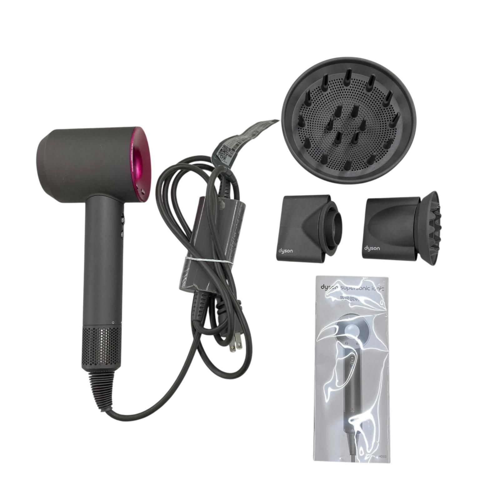 ダイソンドライヤー　hd03 186001 ジャンク品 dyson ダイソン ドライヤー HD03 - メルカリ