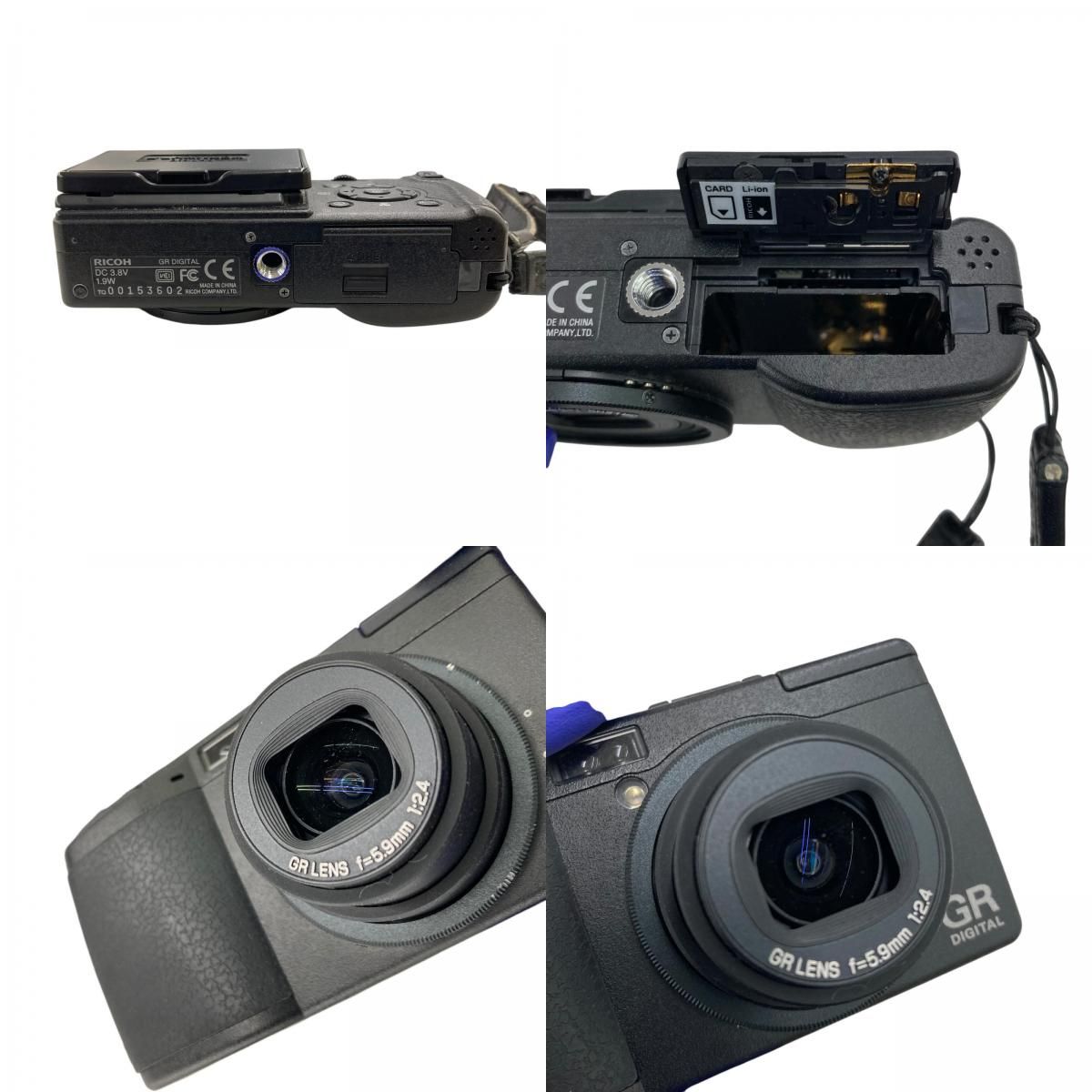 186000 動作確認済み RICOH リコー GR DIGITAL デジタルカメラ - メルカリ
