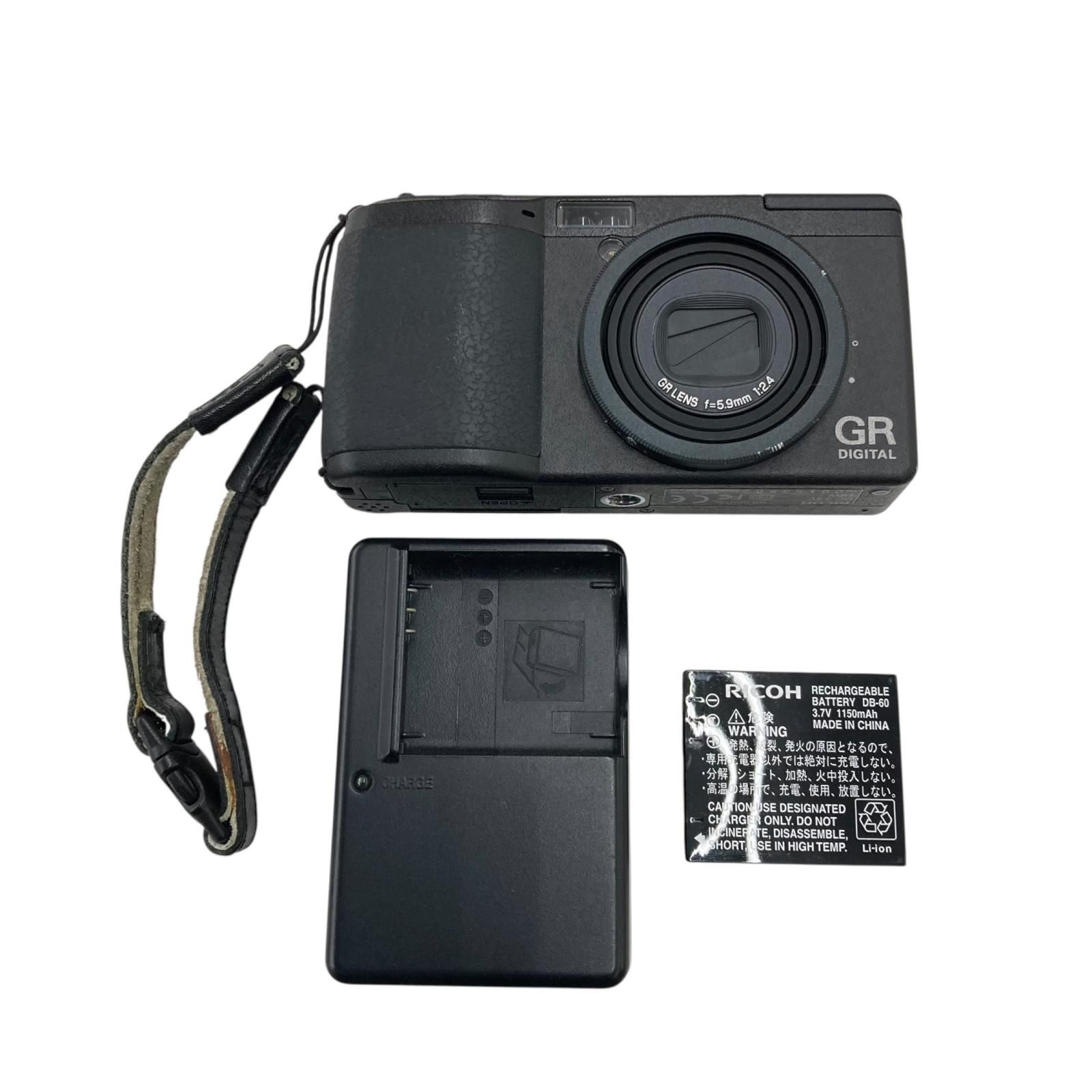 186000 動作確認済み RICOH リコー GR DIGITAL デジタルカメラ - メルカリ