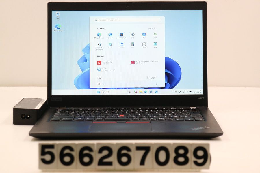 Lenovo ThinkPad X390 Core i5 8365U 1.6GHz/16GB/256GB(SSD)/13.3W/FHD(1920x1080)/Win11 【566267089】