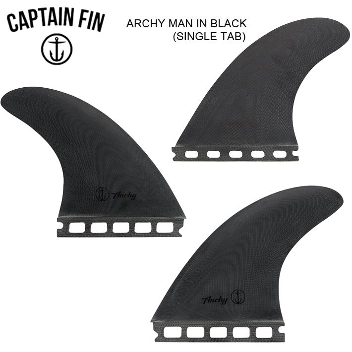 CAPTAIN FIN キャプテンフィン FUTURE フィン ARCHY MAN IN BLACK