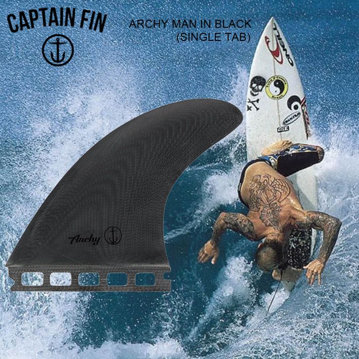 CAPTAIN FIN キャプテンフィン FUTURE フィン ARCHY MAN IN BLACK