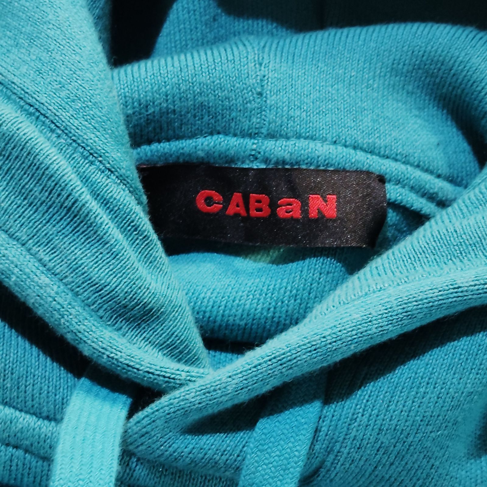 CABaN コットンカシミヤパーカー 定価4.9万 グリーン M キャバン