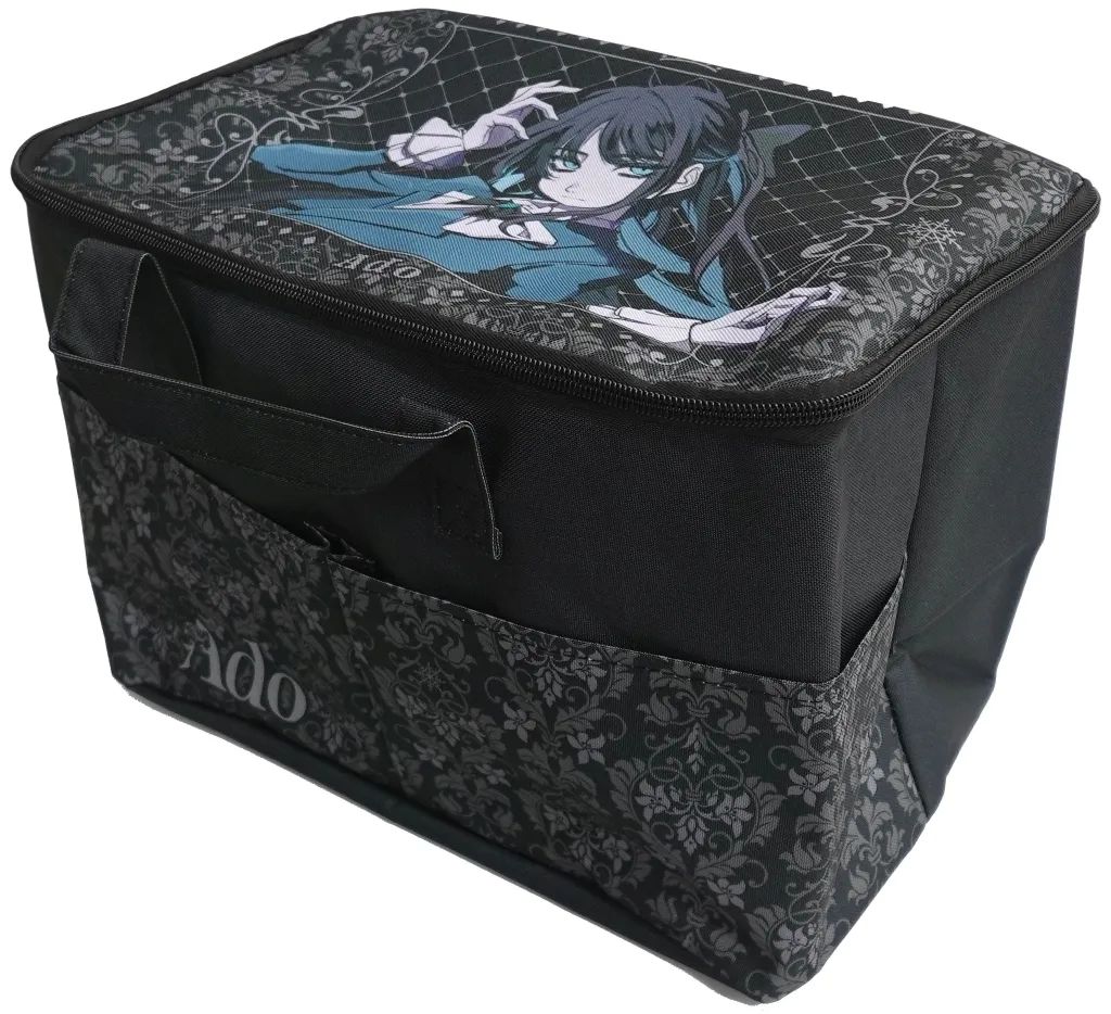 中古】大型収納 Ado 収納BOX ブラック ラウンドワン限定 - メルカリ