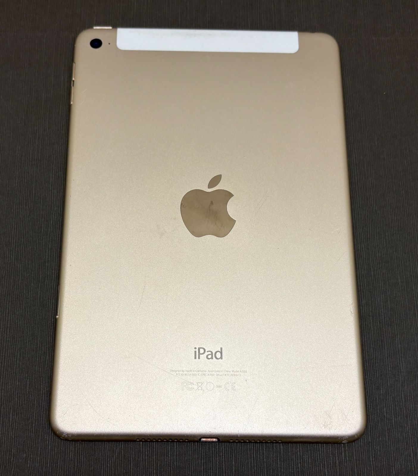 iPad mini 4 32GB ゴールド docomo ジャンク - メルカリ