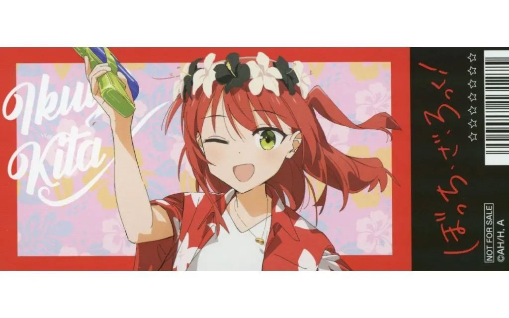 中古】キャラカード 喜多郁代 チケット風カード 「ぼっち・ざ・ろっく