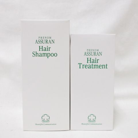 ASSURAN シャンプー2本セット 2種セット) アシュラン ヘアシャンプー 280ml&ヘアトリートメント 200g