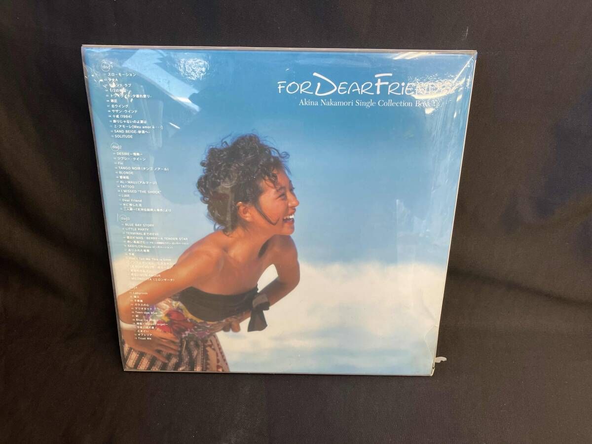 中森明菜 CD FOR DEAR FRiENDS Akina Nakamori Single Collection Box