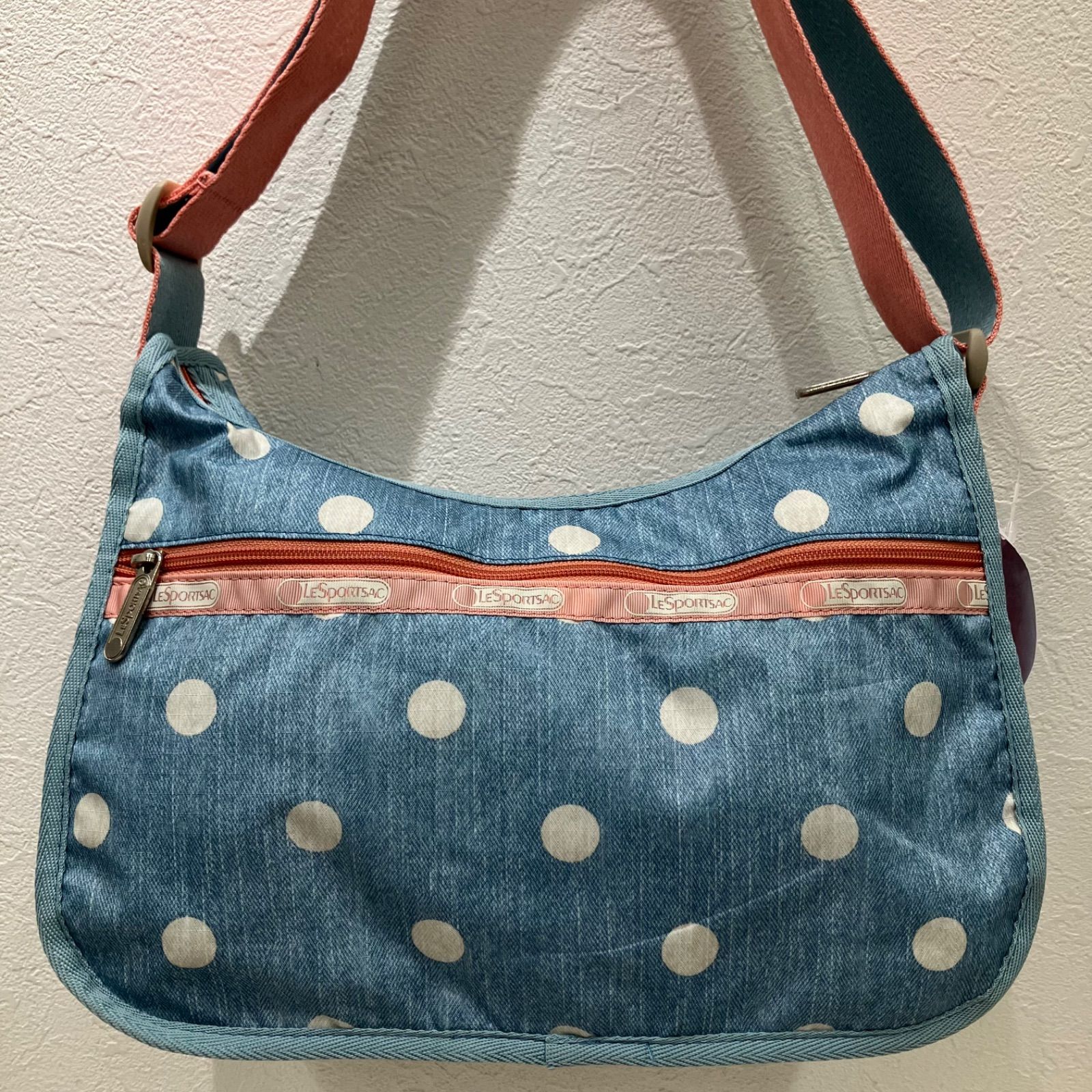 9286 【美品】 LeSportsac レスポートサック クラシックホーボー 