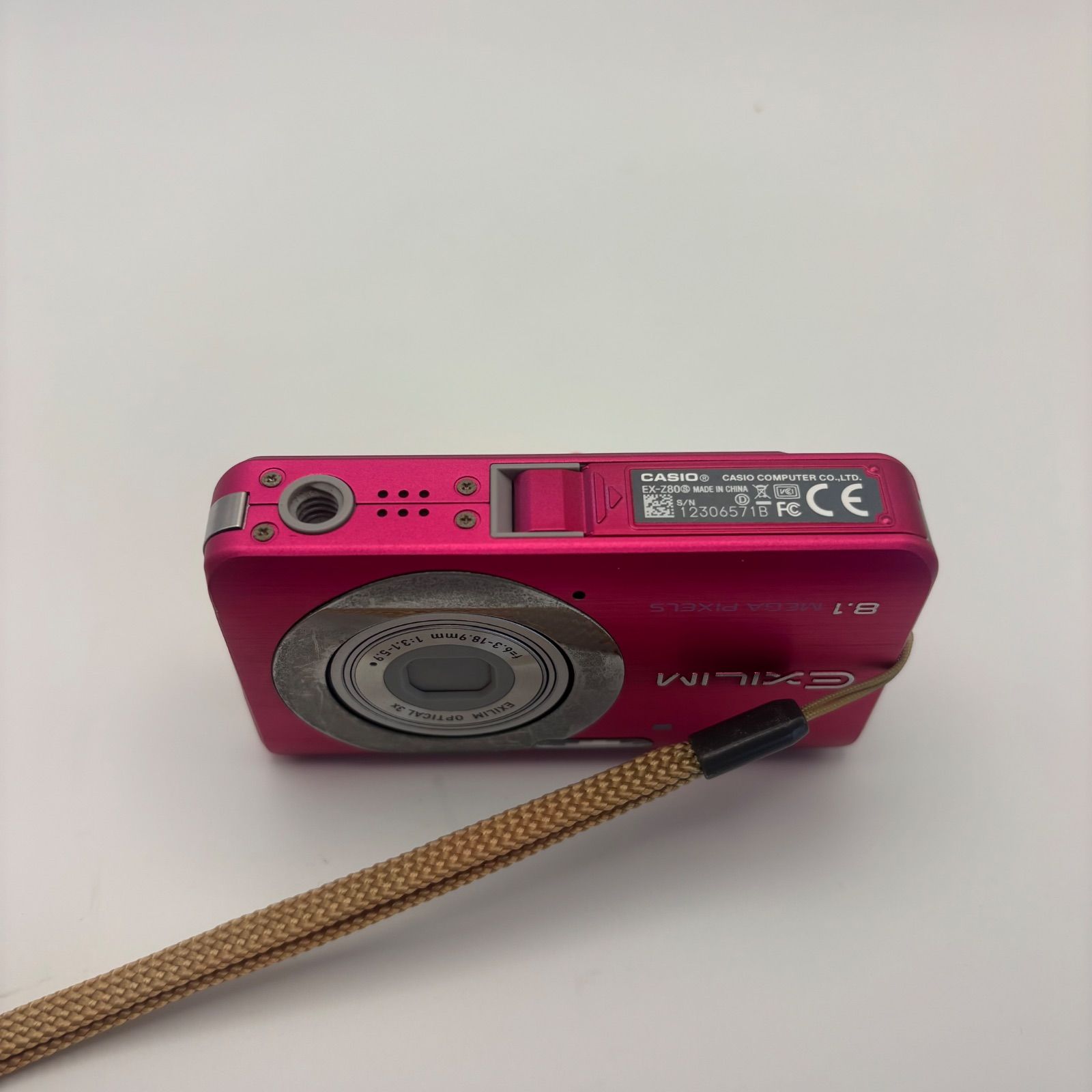 CASIO EXILIM デジタルカメラ 8.1MEGA PIXELS ピンク - メルカリ