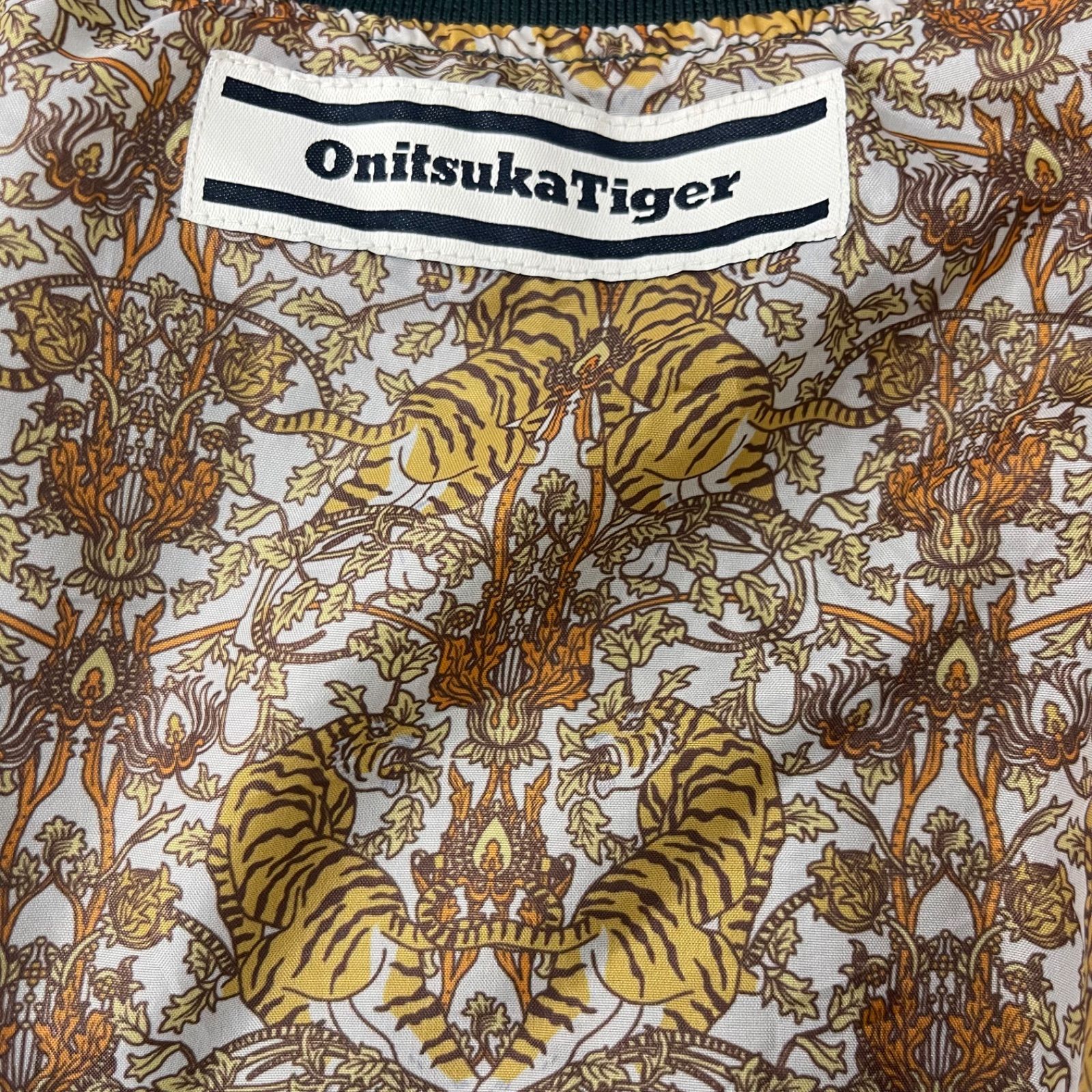 Onitsuka Tiger プリンテッドボンバージャケット - メルカリ