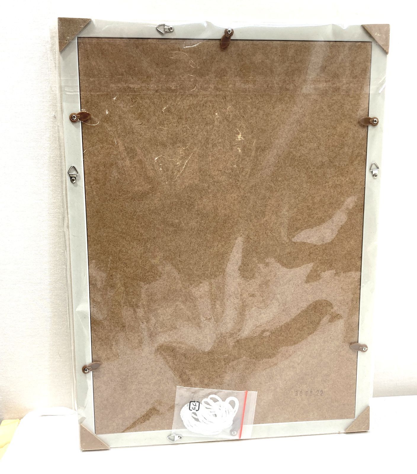 高松30-0072] 【未開封】しろまる 直筆サイン入り 複製原画 B4額入り
